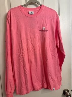 Simply Southern Pink Coral Long Sleeve Tee